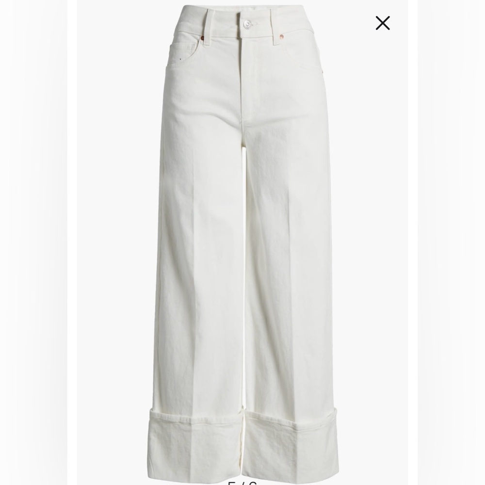 PAIGE Sasha Ankle High Rise Ankle Wide Leg
